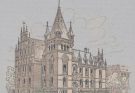 Rathhaus zu Geestemünde - Perspektivische Ansicht