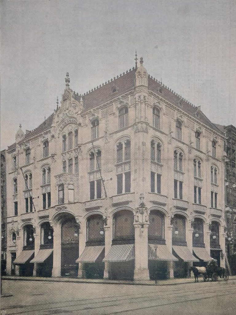 Berliner Neubauten 92 - Das Geschäftshaus Herrmann Hoffmann, Friedrichstrasse 50-51. Architekten Cremer und Wolffenstein