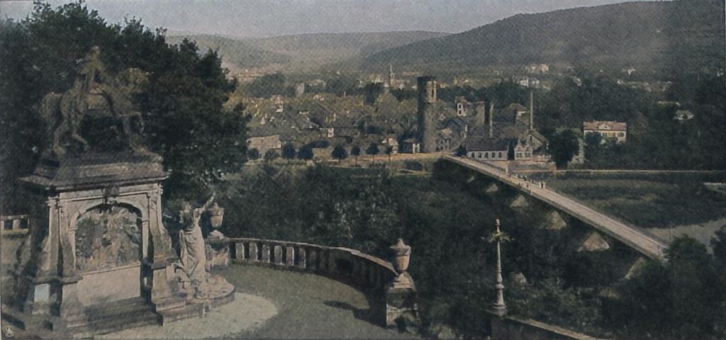 Blick von der Eberburg nach Hannoverisch-Münden