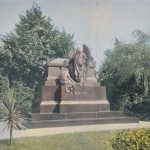 Das Grabdenkmal Alfred Krupp’s auf dem alten Friedhof in Essen a. Ruhr