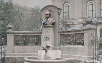Das Immermann-Denkmal in Magdeburg