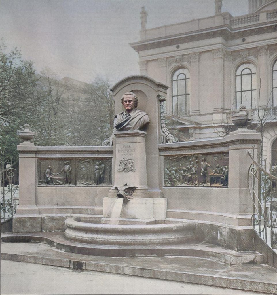 Das Immermann-Denkmal in Magdeburg