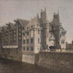 Das Kontor-Gebäude der Firma Ad. Hagens & Co. in Bremen neben der Kaiserbrücke