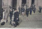 Das italienische Königspaar in Paris - Ausflug nach Versailles