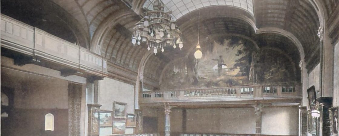Das neue Künstlerhaus zu Berlin - Ansicht aus dem grossen Festsaal