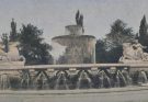 Der Wittelsbacher Brunnen in München - Bildhauer A. Hildebrand in München