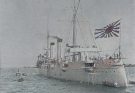 Der japanische Kreuzer Kasagi