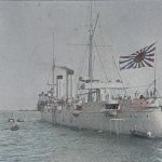 Der japanische Kreuzer Kasagi