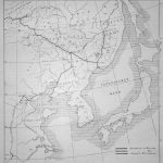 Der russisch-englische Eisenbahnstreit - Karte