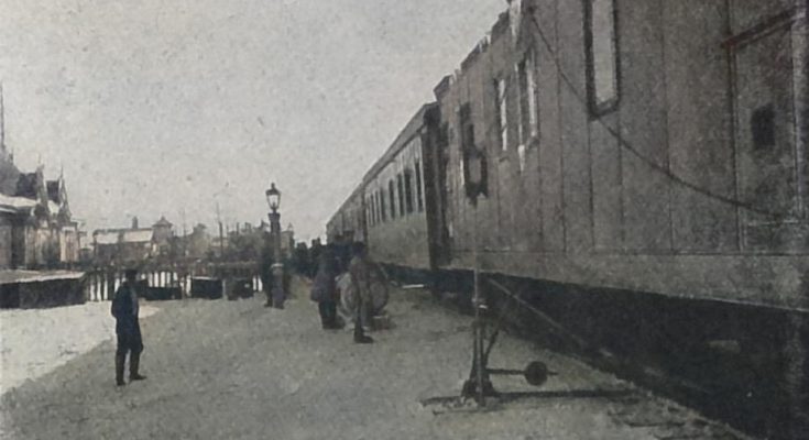Der sibirische Eisenbahnzug