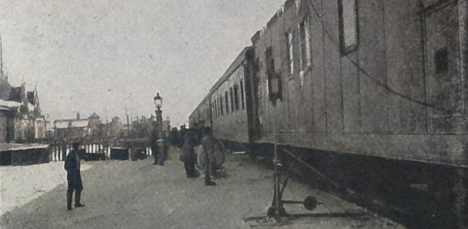 Der sibirische Eisenbahnzug