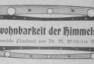 Die Bewohnbarkeit der Himmelskörper