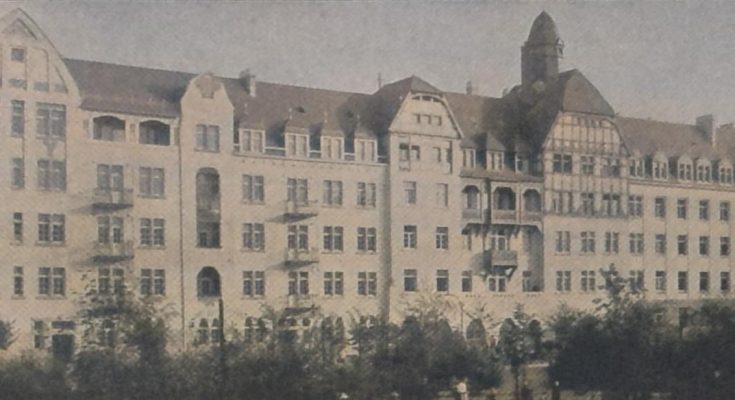 Die Graf von Posadowsky-Wehner-Häusergruppe in Dresden. Am 27. September eingeweiht