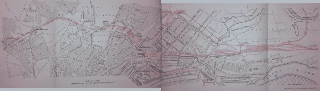 Die Umgestaltung der Eisenbahn-Anlagen in Hamburg