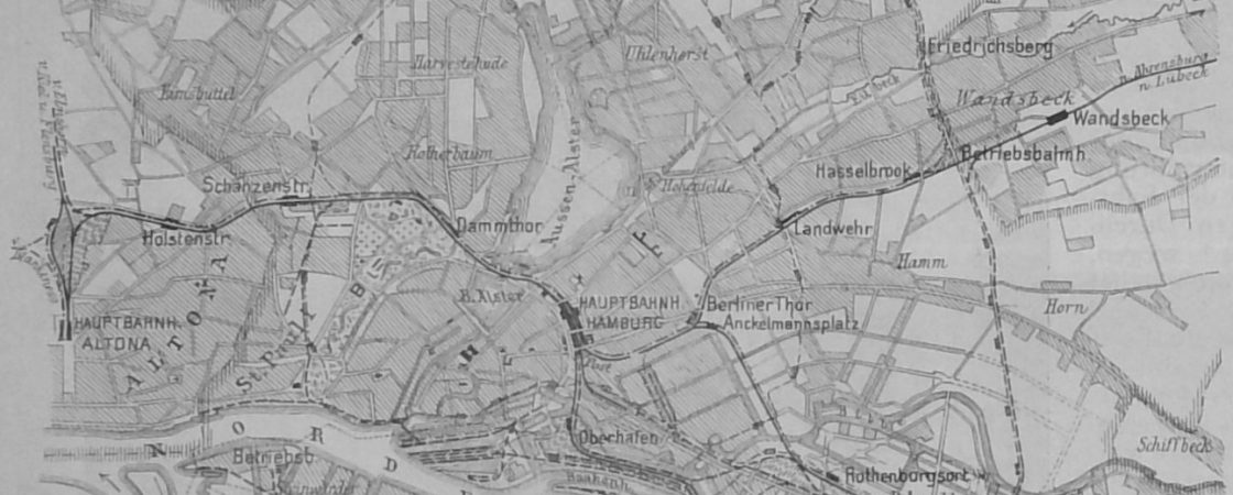 Die Umgestaltung der Eisenbahn-Anlagen in Hamburg