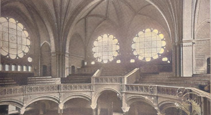 Die dritte reformirte Kirche zu Elberfeld - Blick zur Orgelempore