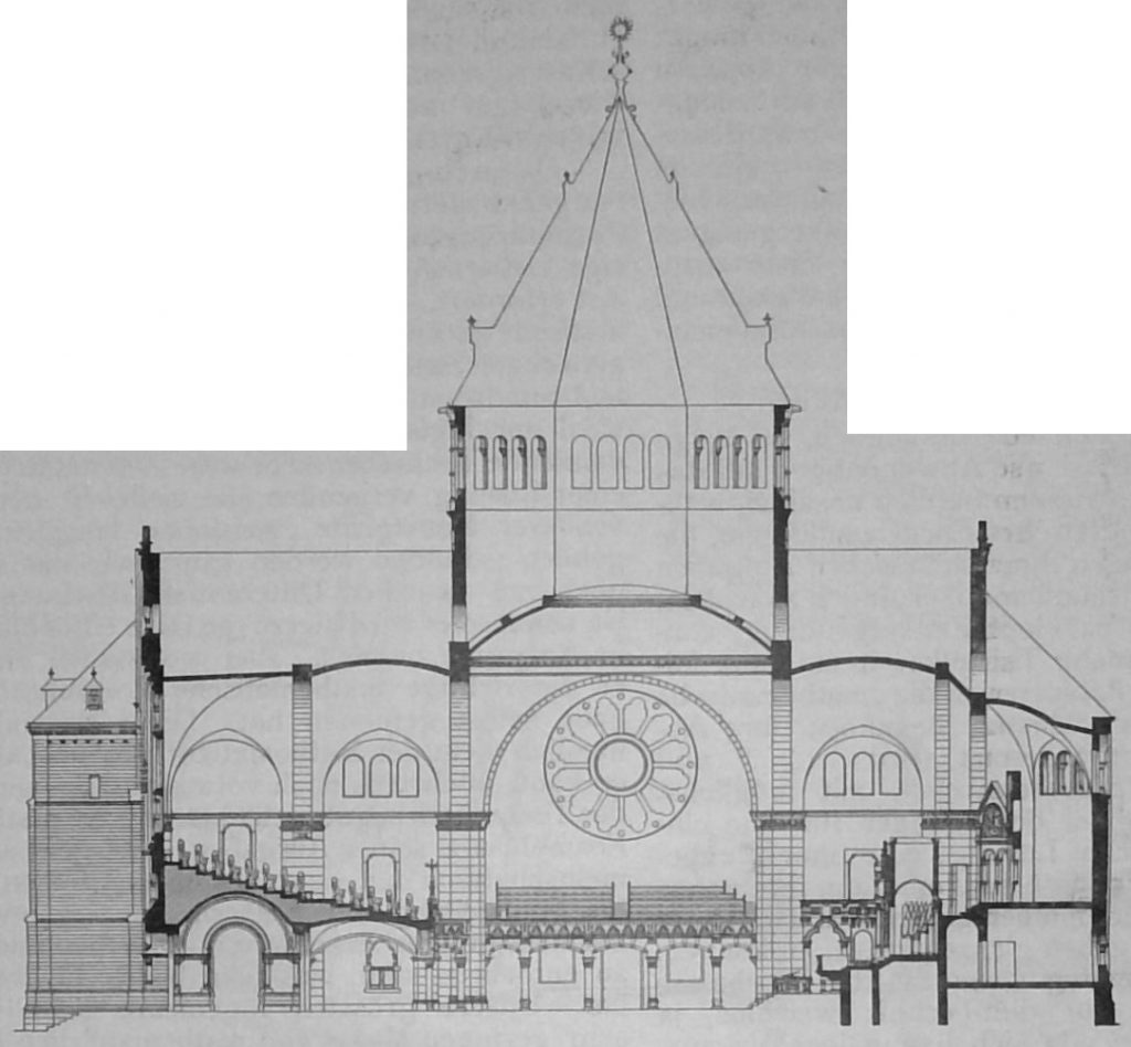 Die neue Synagoge in Strassburg i. E.