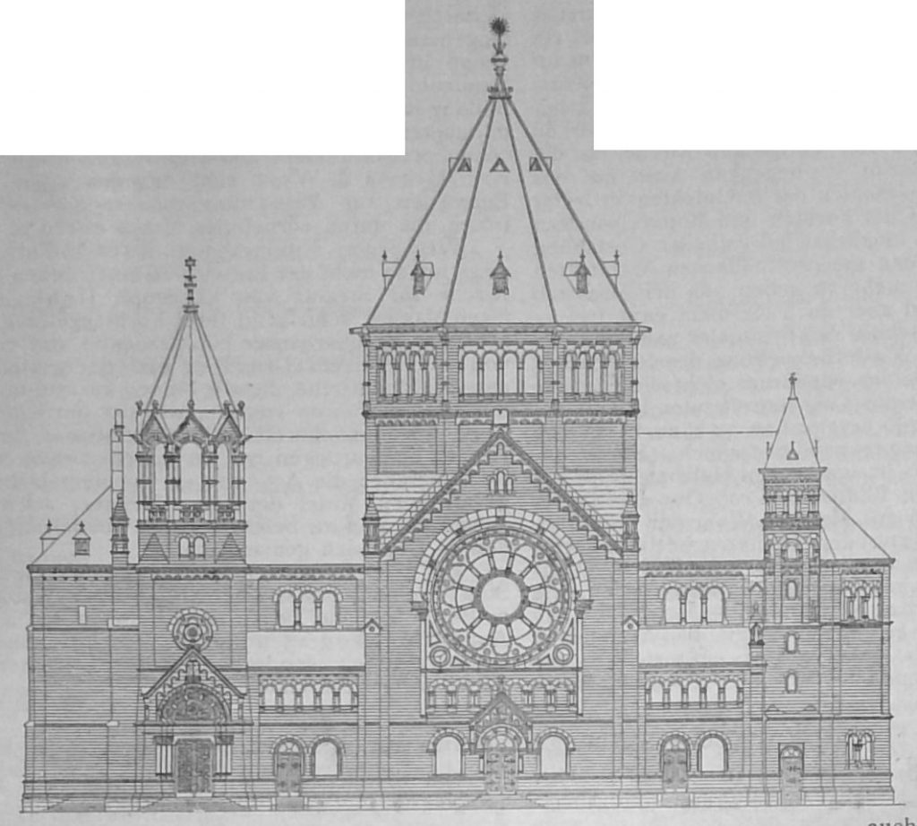 Die neue Synagoge in Strassburg i. E.