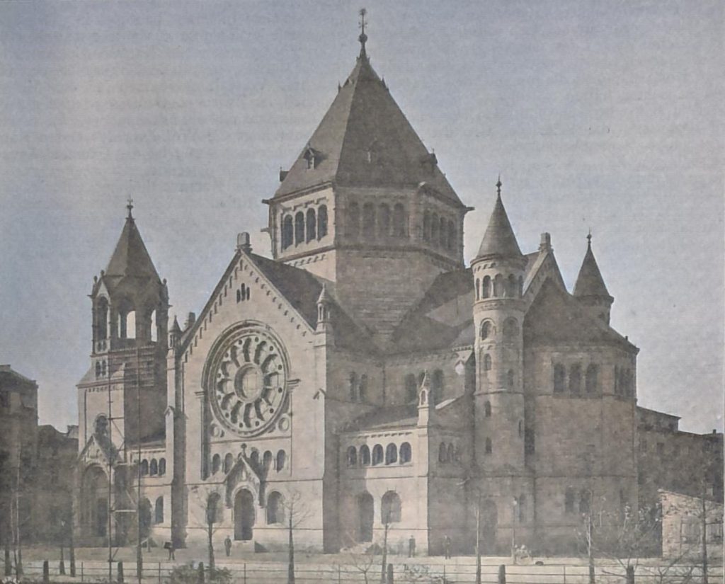 Die neue Synagoge in Strassburg i. E.
