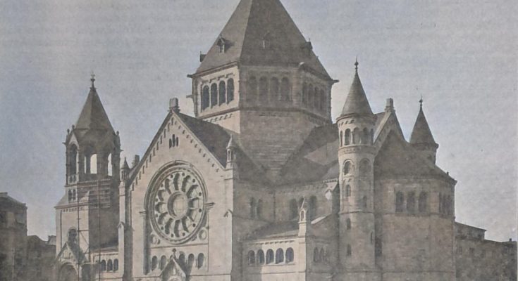 Die neue Synagoge in Strassburg i. E.