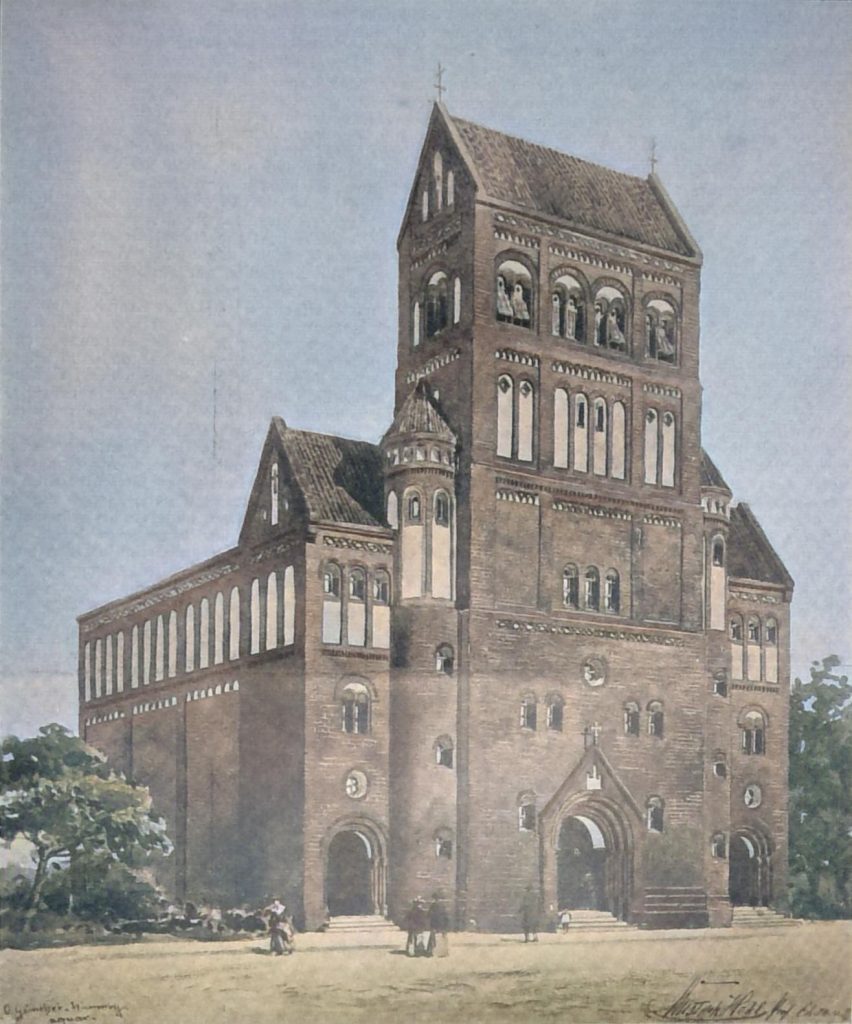 Die neue katholische Kirche für Steglitz bei Berlin