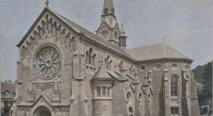 Die neue protestantische Kirche in Badenweiler