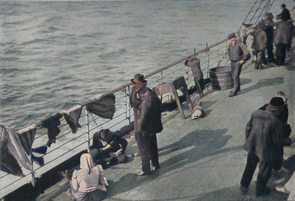 Ein Idyll auf Deck