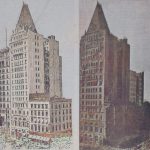 Grossfeuer in New York (am Broadway und Warrenstreet) am 4. Dezember 1898