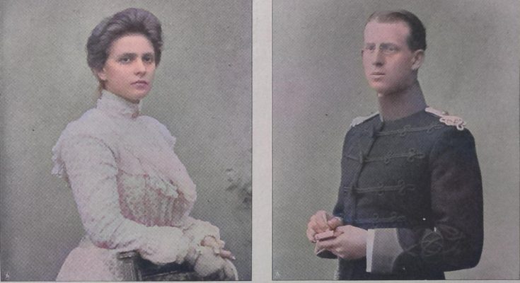 Prinzessin Alice zu Battenberg und Prinz Andreas von Griechenland feiern am 7. Oktober ihre Hochzeit in Darmstadt