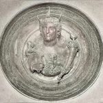 Prunkschale mit der Büste der Africa