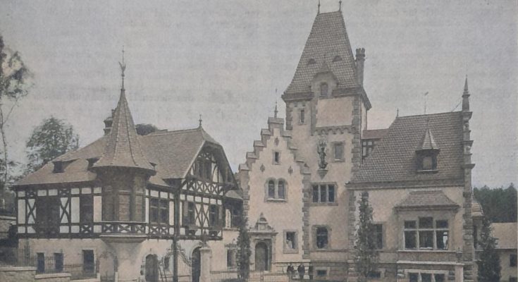 Wohnhaus des Hrn. Baron Theodor von Liebieg in Reichenberg in Böhmen
