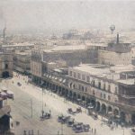 Blick auf die Stadt Mexiko