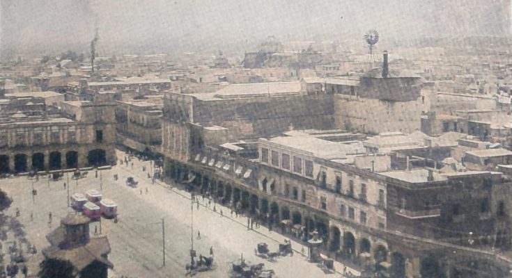 Blick auf die Stadt Mexiko