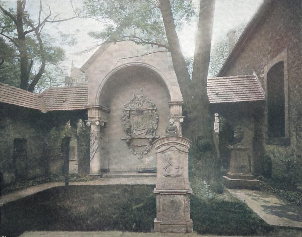Denkmalhof auf dem alten Nicolai-Friedhofe in Hannover