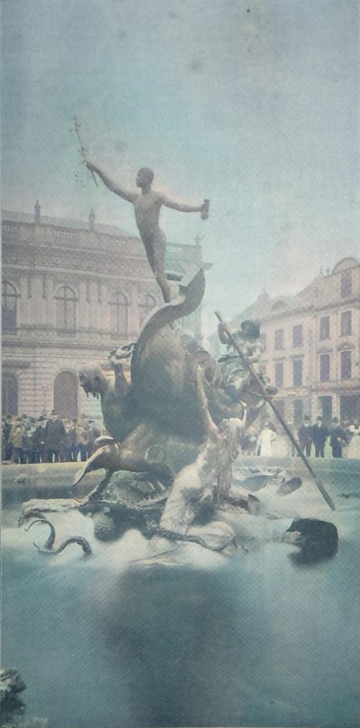 Der Teichmann-Brunnen in Bremen