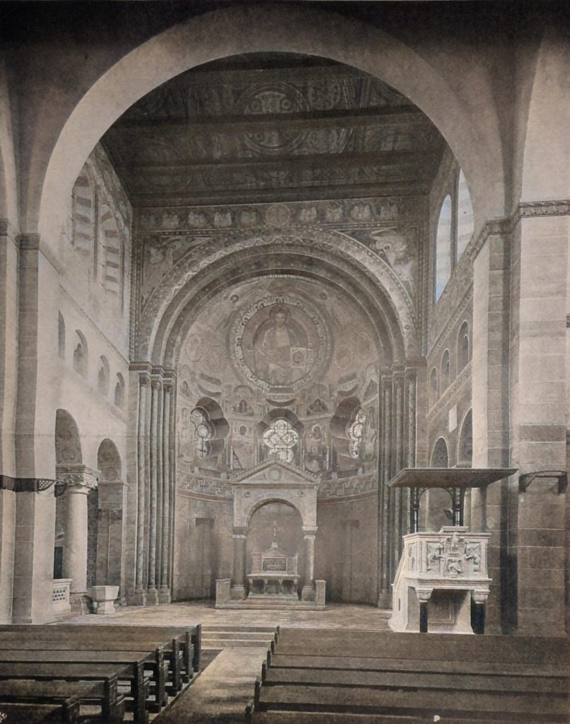 Die evangelische Garnisonskirche in Hannover - Ansicht des Inneren