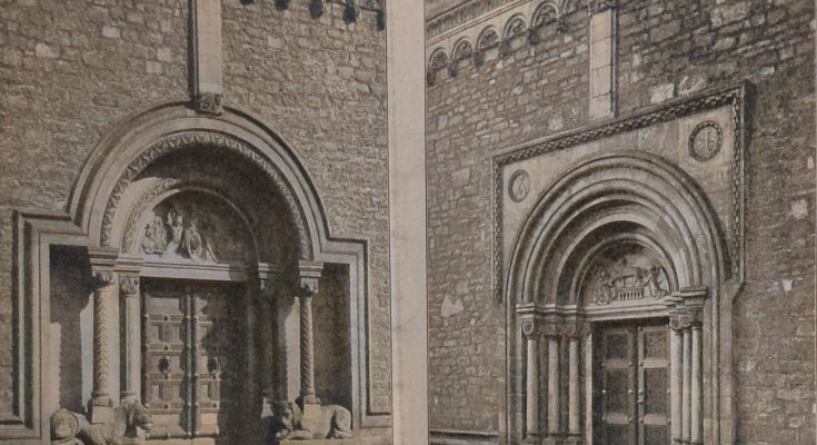 Die evangelische Garnisonskirche in Hannover - Portale des Querschiffs