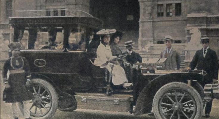 Ein Pullmann-Motorwagen