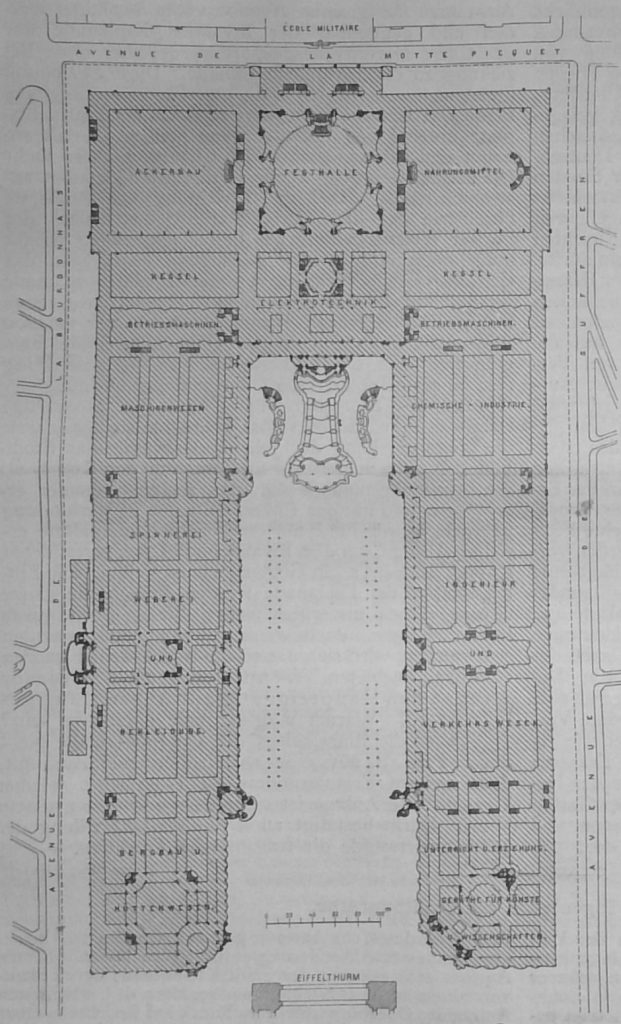 Ausstellungs-Palast auf dem Champ de Mars