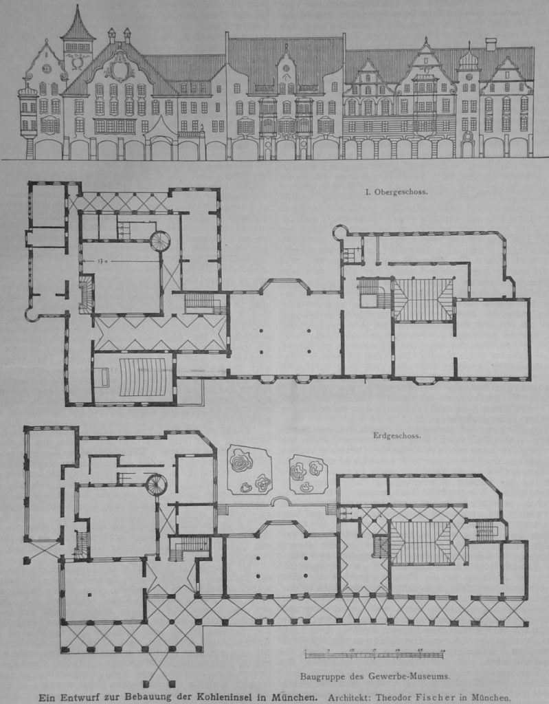 Baugruppe des Gewerbe-Museums