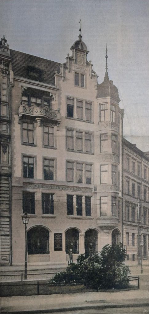 Berliner Neubauten 93 - Der Neubau der Luisenstädtischen Bank, Köpenickerstrasse 95
