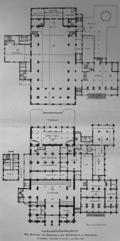 Das Stadthaus. - Grundriss