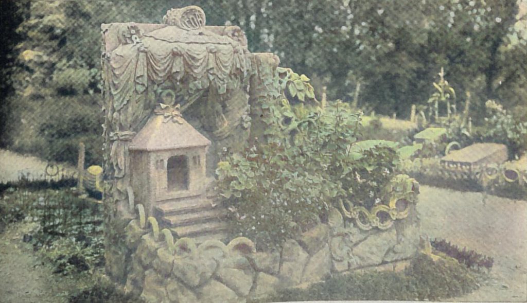 Denkmal für Leda in Gestalt einer Hütte