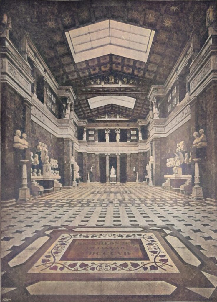 Die Walhalla bei Regensburg (Architekt Leo von Klenze)