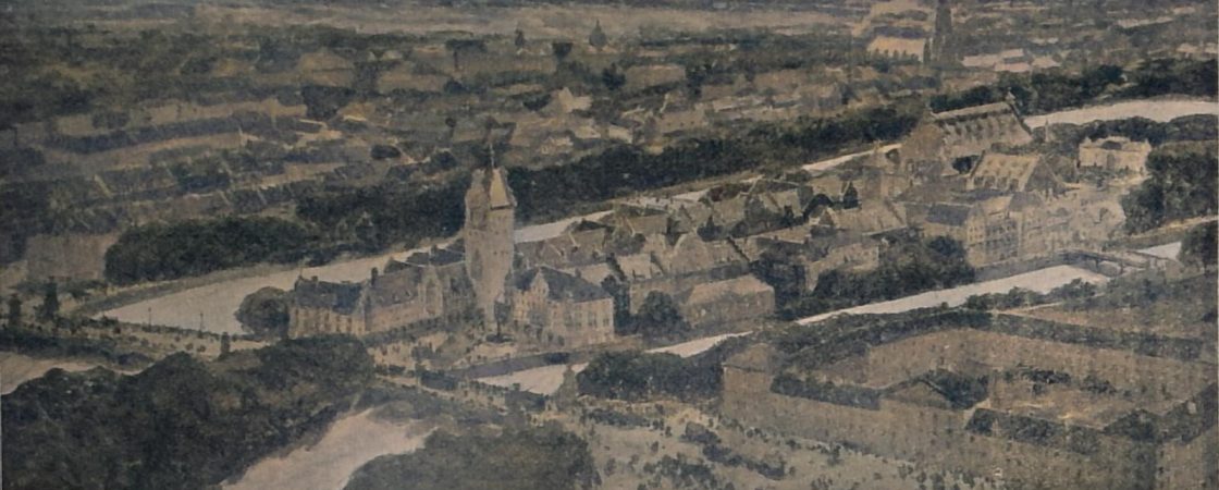 Ein Entwurf zur Bebauung der Kohleninsel in München