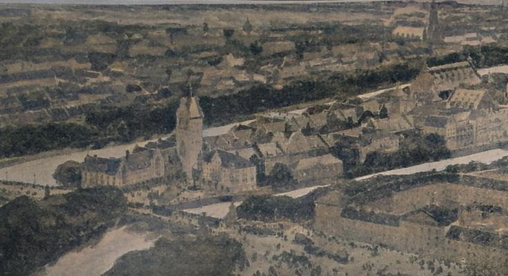 Ein Entwurf zur Bebauung der Kohleninsel in München
