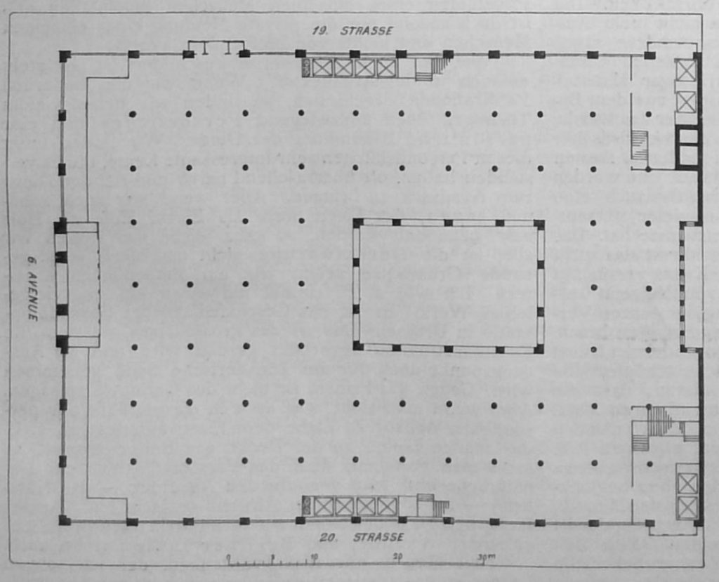 Geschäftshaus der Firma Simpson, Crawford & Simpson in New-York