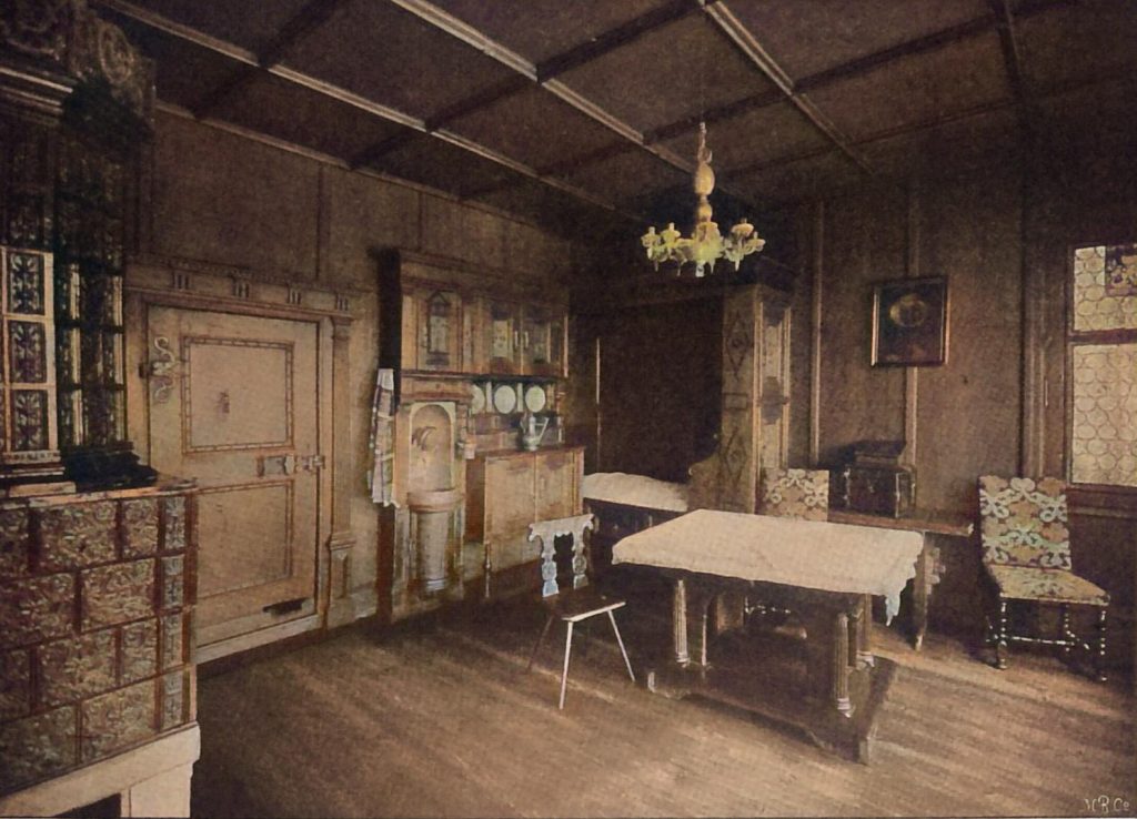 Schlafzimmer aus dem Schlösschen Wiggen bei Rorschach (1582)