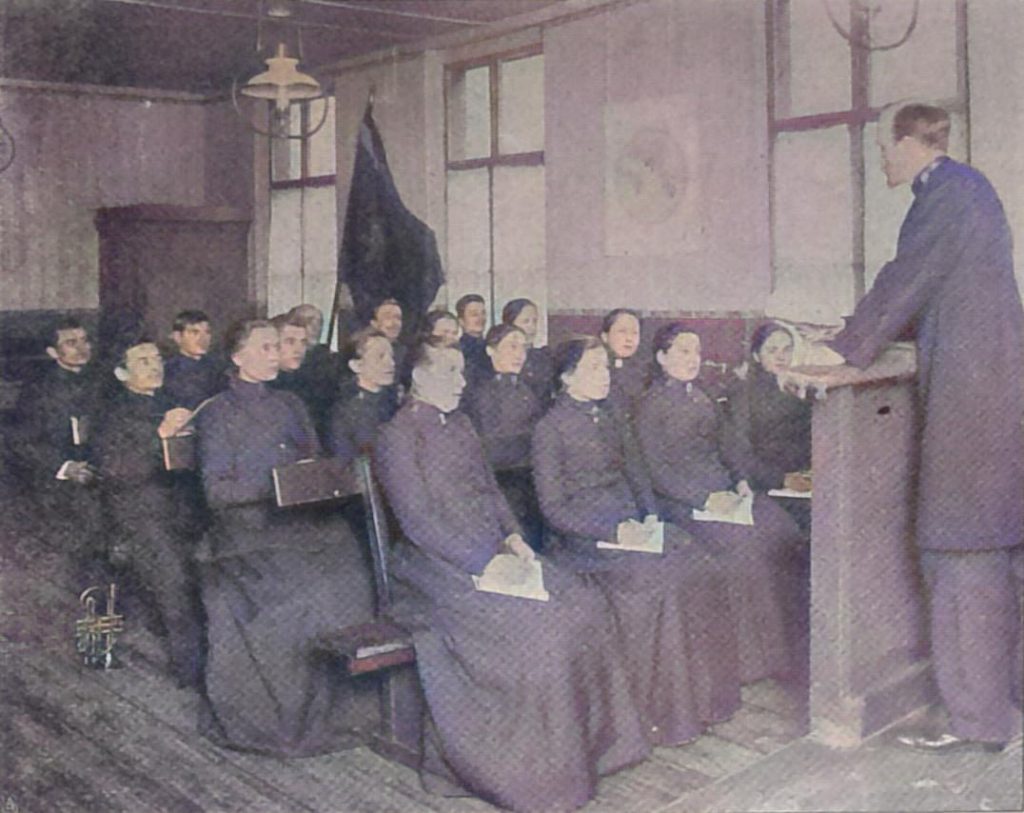 Unterricht in der Kadettenschule