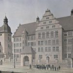 Berliner Neubauten 97 - Das Gemeinde-Doppelschulhaus in der Glogauer-Strasse 12-16